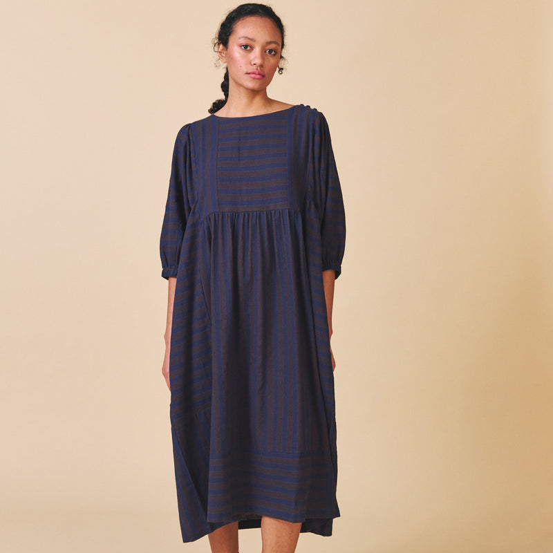 Women's Cotton/Linen Betsy Dress - Stripe