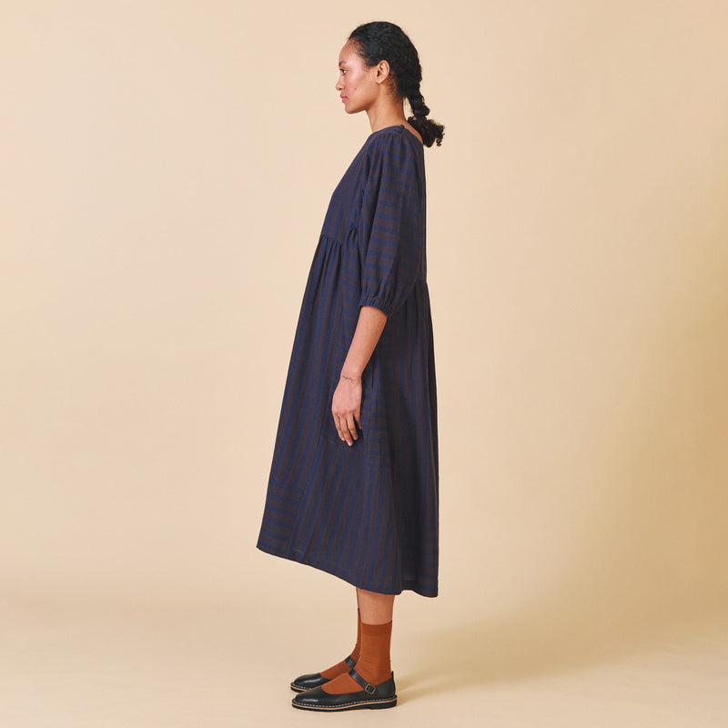 Women's Cotton/Linen Betsy Dress - Stripe