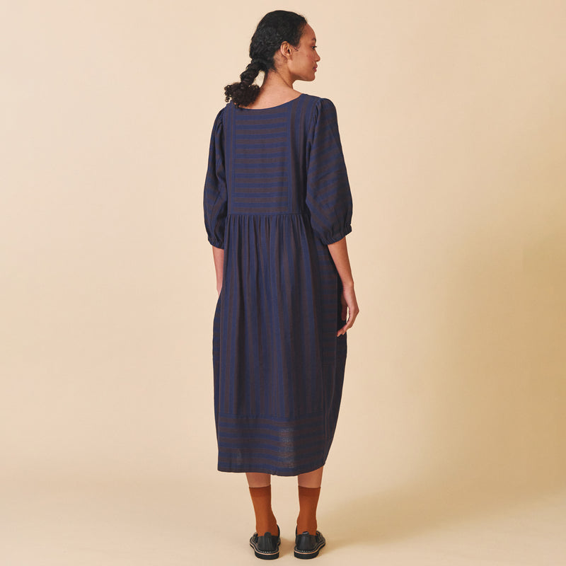 Women's Cotton/Linen Betsy Dress - Stripe