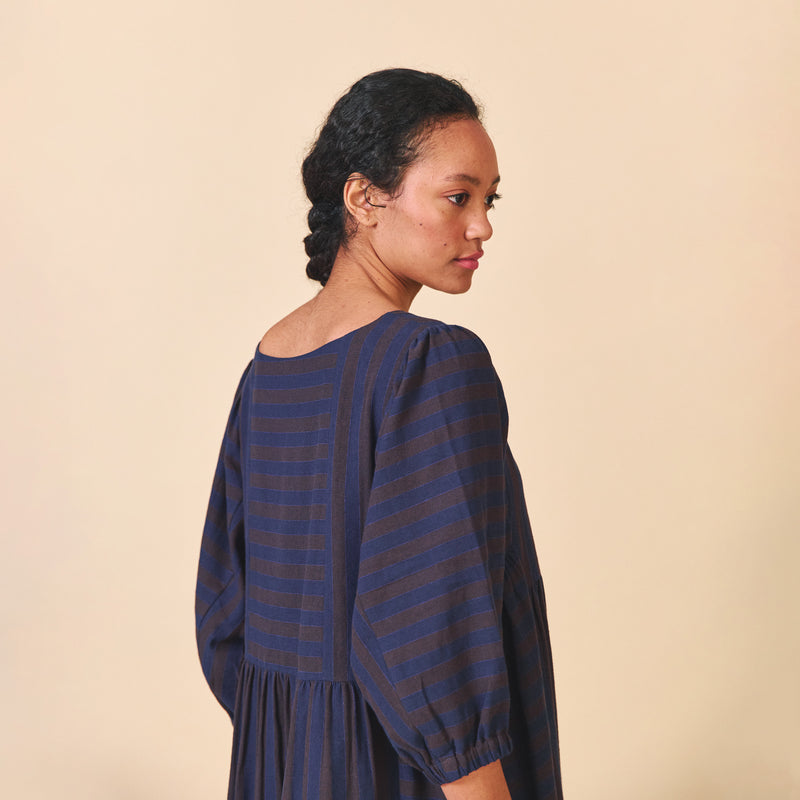 Women's Cotton/Linen Betsy Dress - Stripe