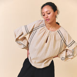 Women's Cotton Elodie Shirt - Ecru