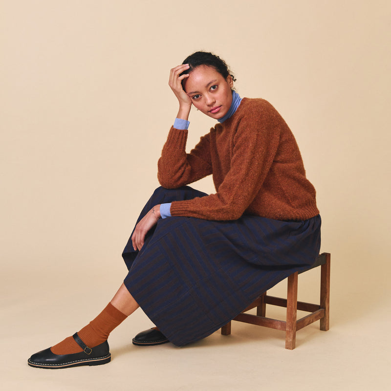 Women's Wool Nova Jumper - Whiskey