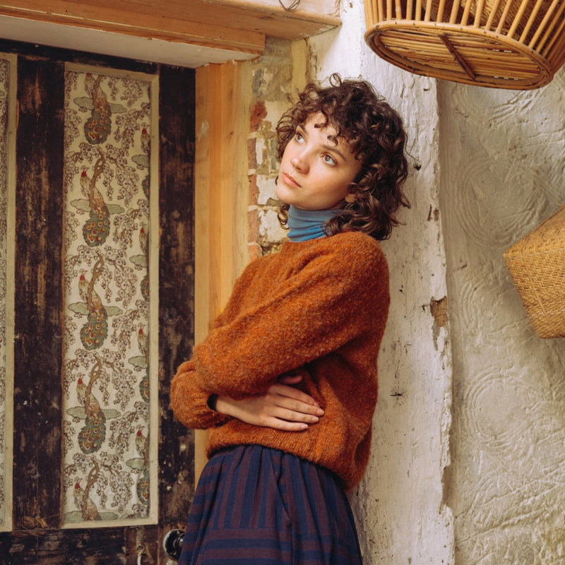 Women's Wool Nova Jumper - Whiskey