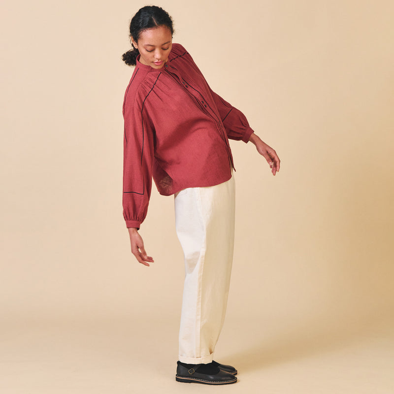 Women's Cotton Willow Shirt - Blush