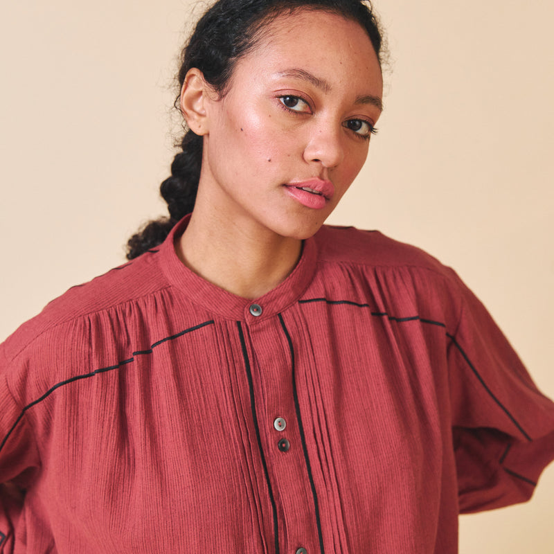 Women's Cotton Willow Shirt - Blush