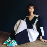 Women's Cotton Betty Dress - Mono Mix