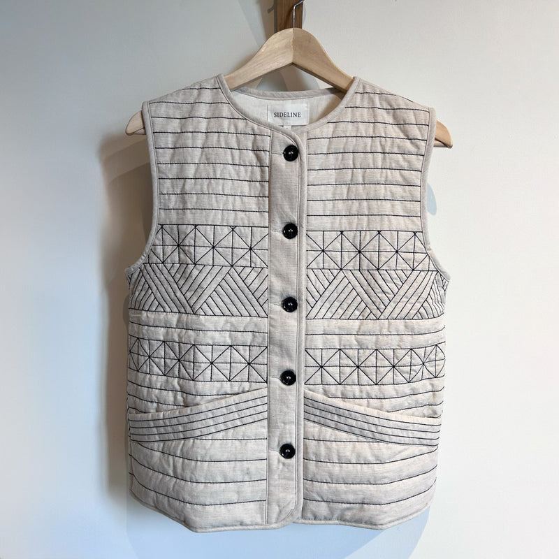 Women's Hemp/Cotton Joy Vest - Oat