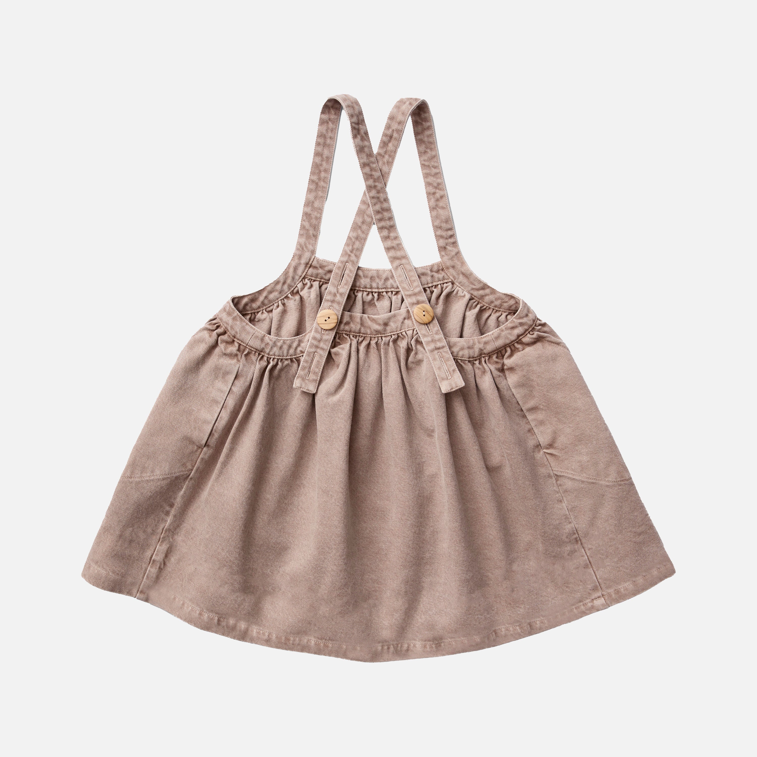 【soor ploom】eloise-pinafore 3y 98㎝ SOOR PLOOM 】 ELOISE PINAFORE, LATTICE PRINT,