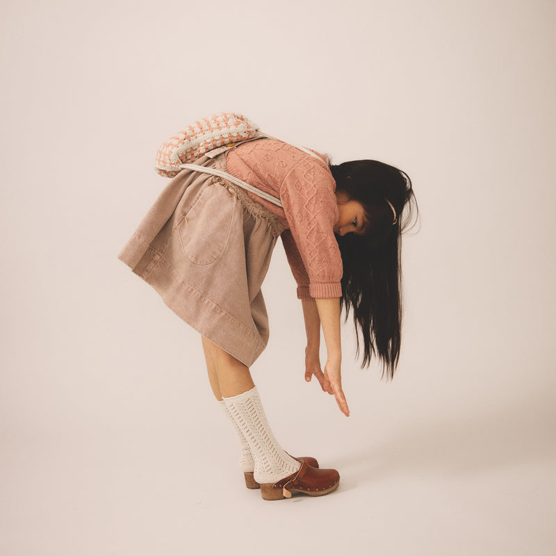 Cotton Eloise Pinafore - Pedra