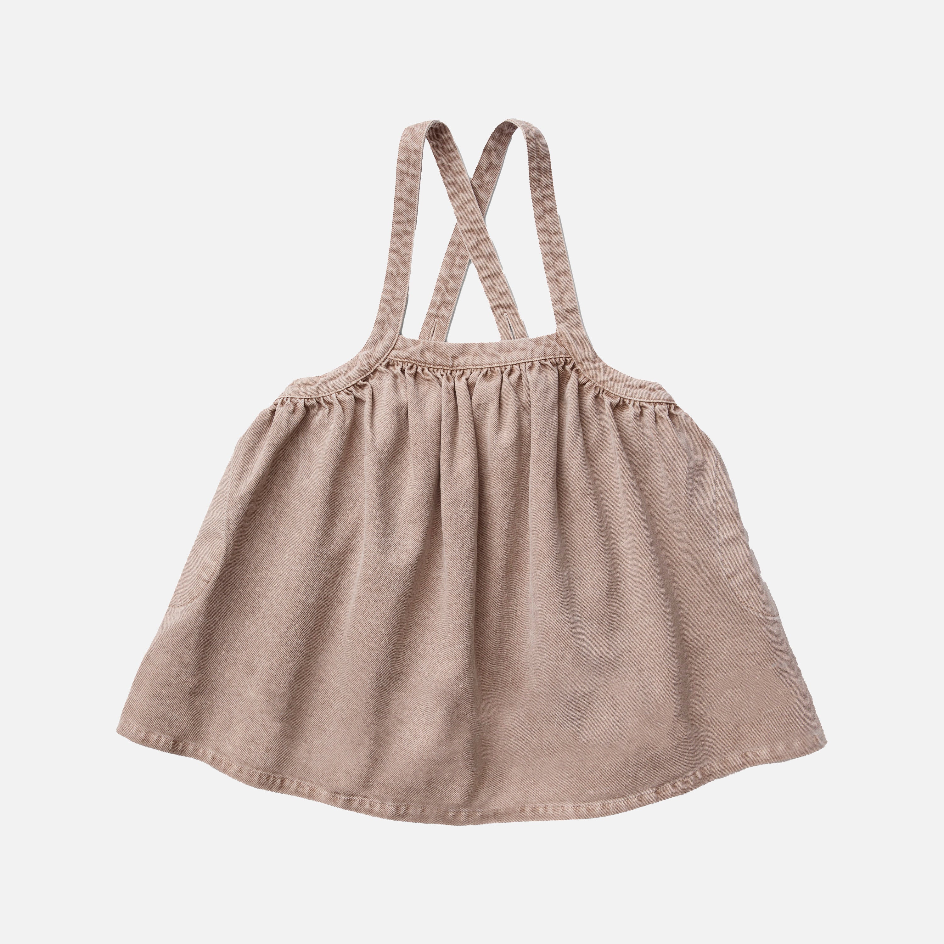 Kids Cotton Eloise Pinafore - Pedra – MamaOwl