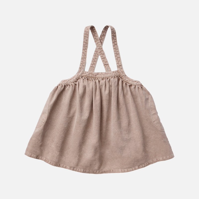 Cotton Eloise Pinafore - Pedra