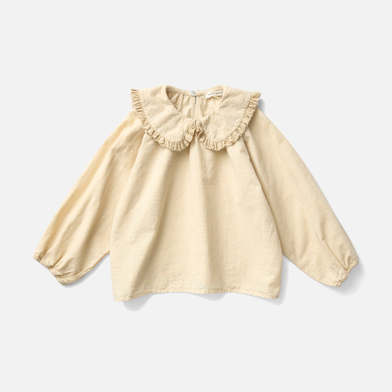 Cotton Paloma Blouse - Soy