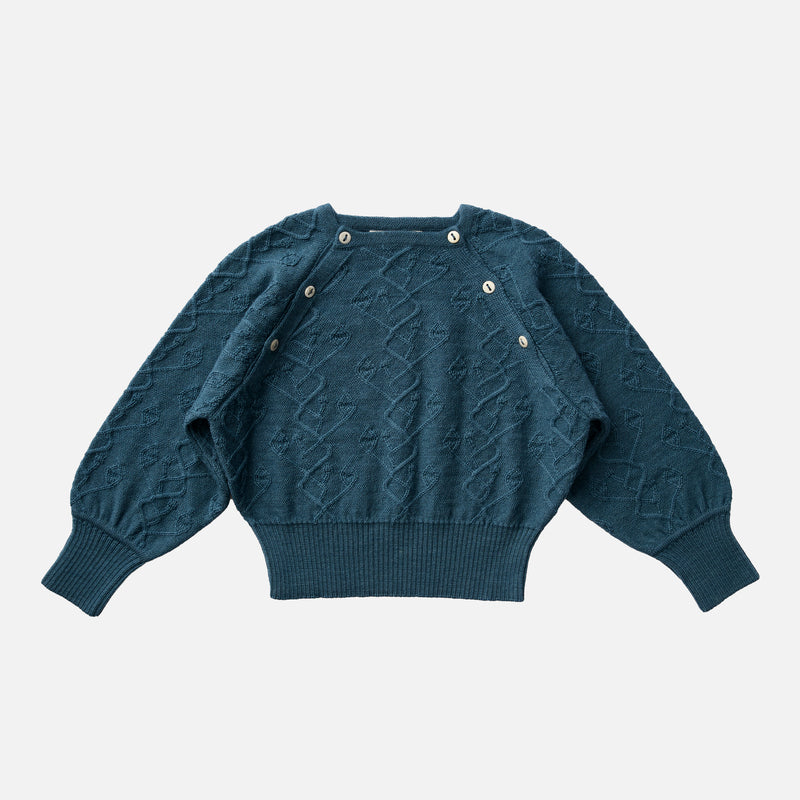 Merino Wool Hawk Pullover - Bottle