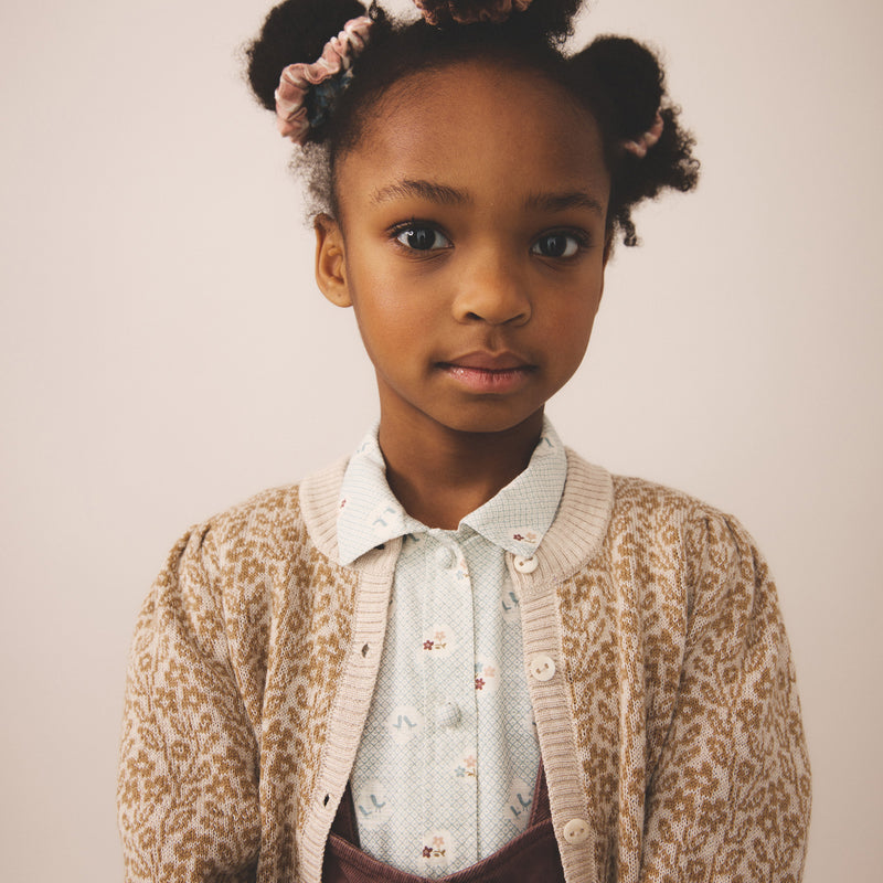 Merino Wool Judith Cardigan - Brush