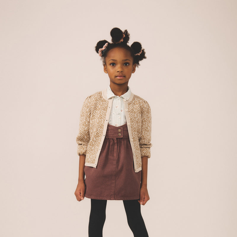 Merino Wool Judith Cardigan - Brush