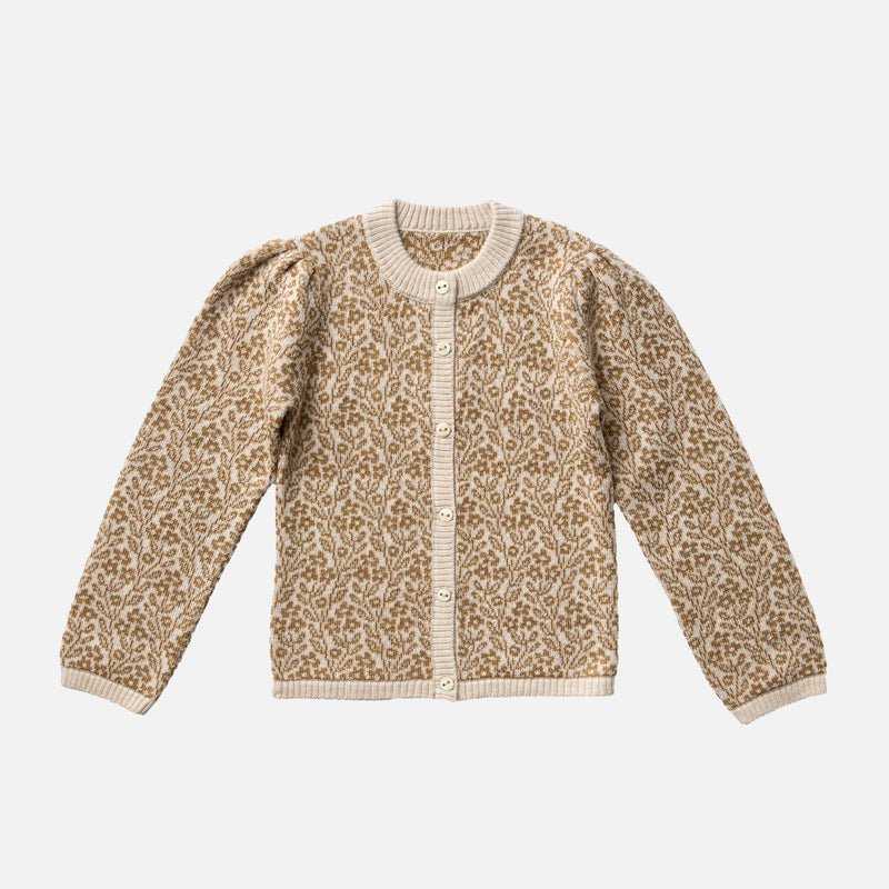 Merino Wool Judith Cardigan - Brush