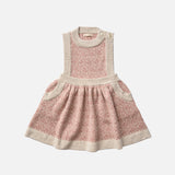 Merino Wool Mathilda Dress - Rosewood