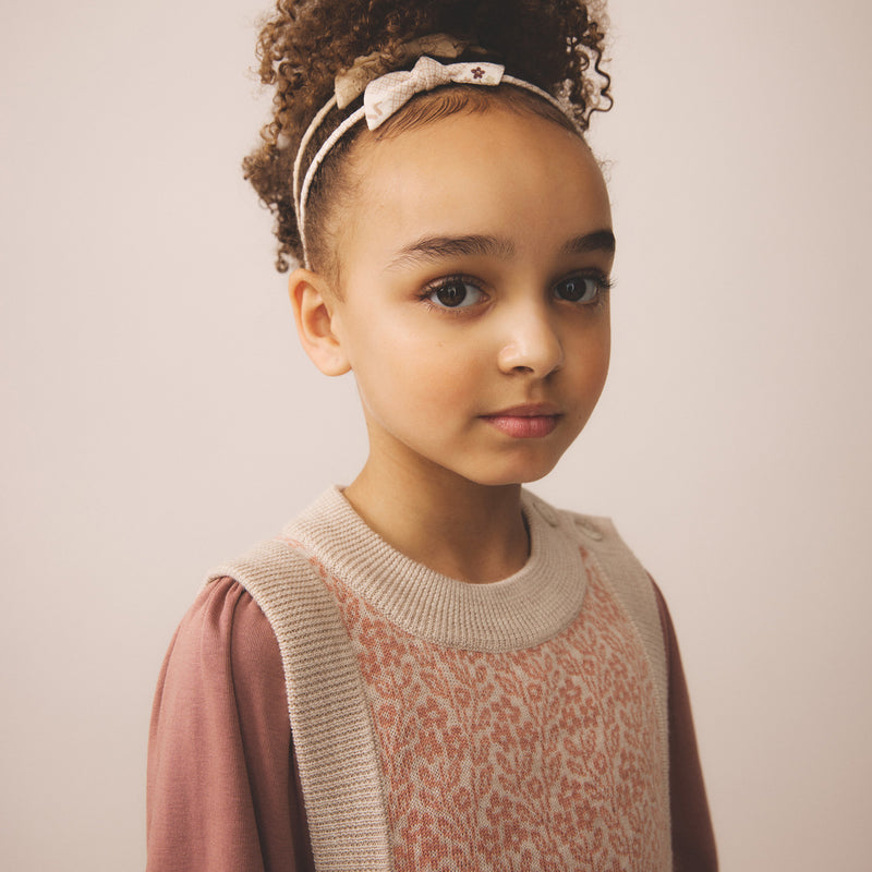 Merino Wool Mathilda Dress - Rosewood