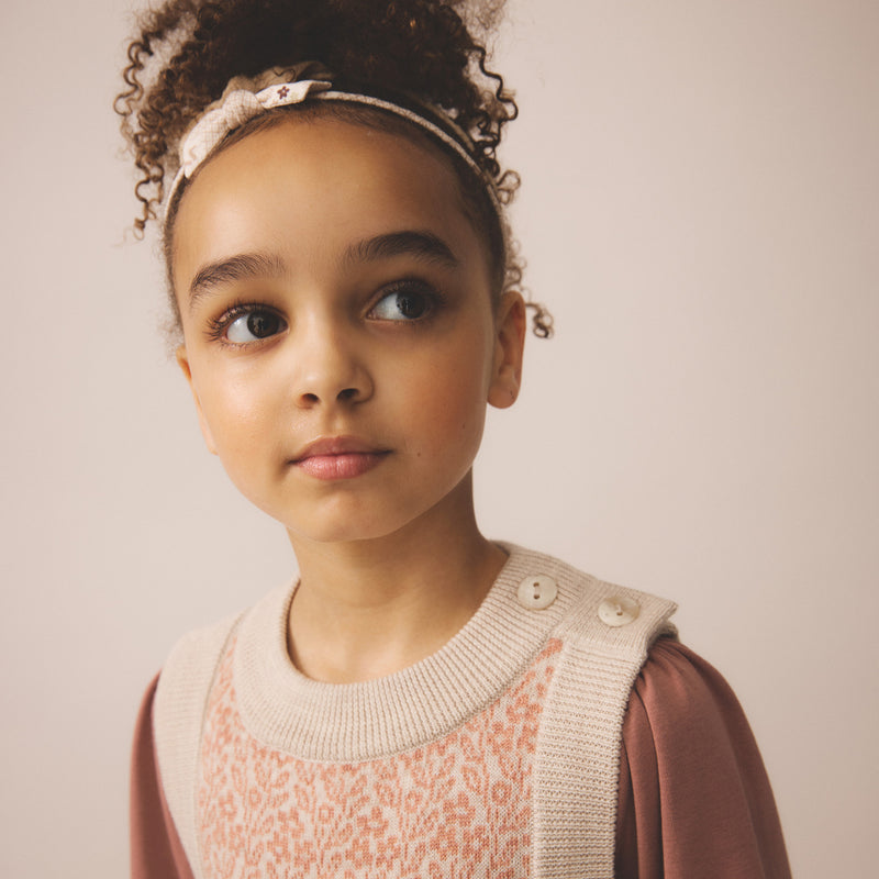 Merino Wool Mathilda Dress - Rosewood