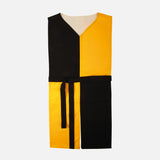 Cotton Norman Tunic - Black/Yellow