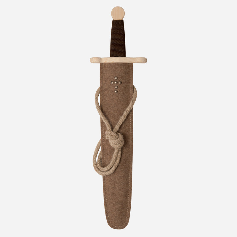 Wooden Sword & Felt Sheath