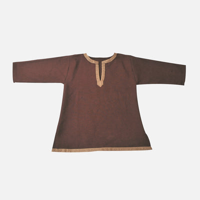 Cotton Viking Tunic - Brown