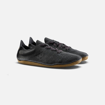 Women's Cracked Leather Sensus Shoes - Obsidian Cracked Leather