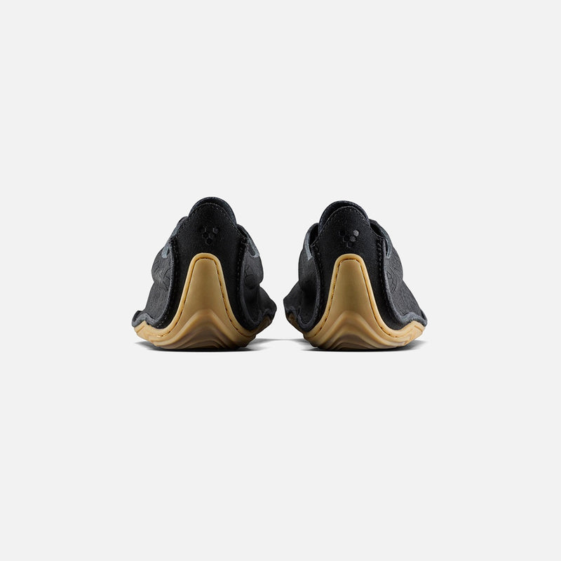 Women's Cracked Leather Sensus Shoes - Obsidian Cracked Leather