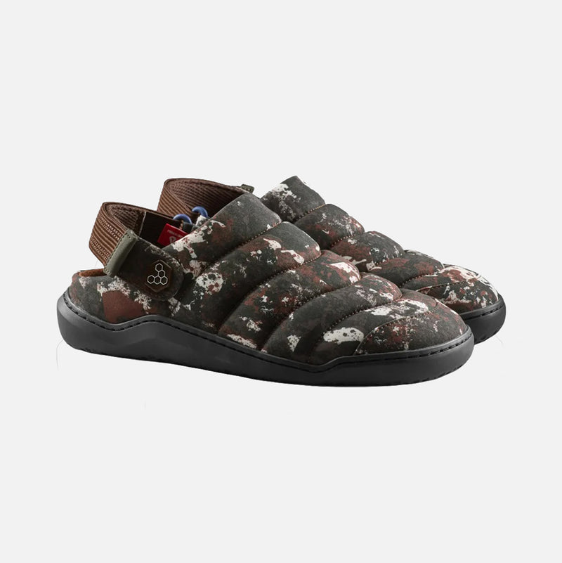 Women's Gobi Wavy Mule - Mole Print