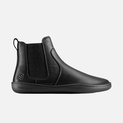 Women's Leather Sensus Chelsea Boots - Obsidian
