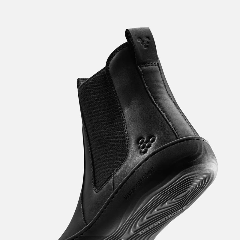Women's Leather Sensus Chelsea Boots - Obsidian