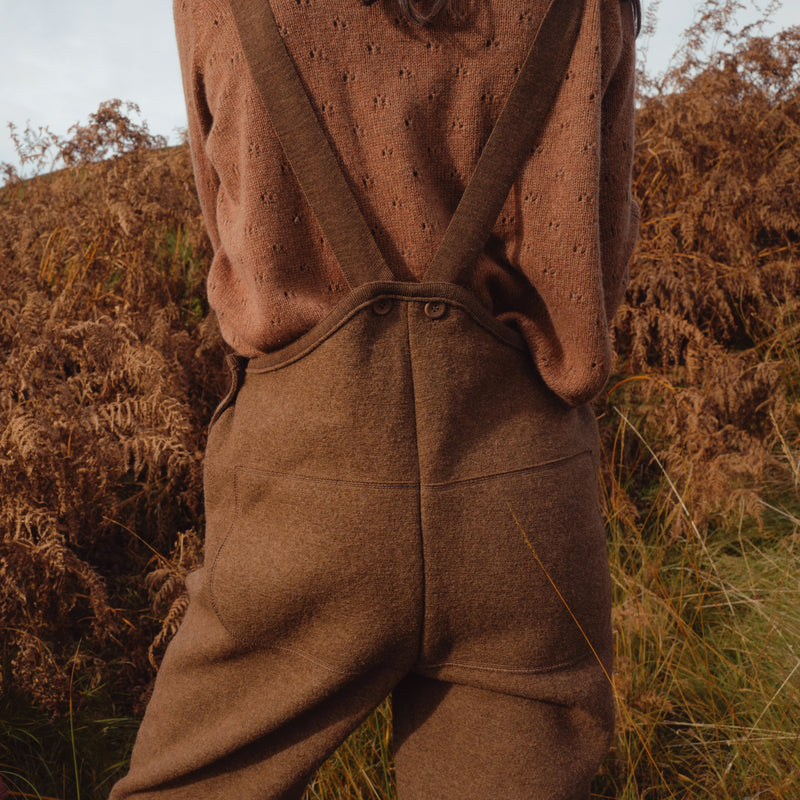 Meadow Women's Sweater - Superfine Lambswool - Hazelnut