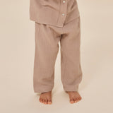 Baby & Kids Cotton Olive Pants - Cashmere Colour