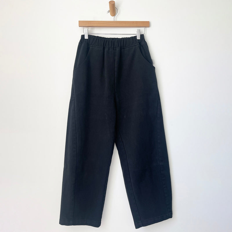 Womens Cotton Arc Pants - Black Canvas