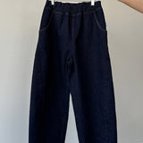 Womens Cotton Arc Pants - Raw Denim