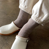 Womens Cotton Terry Cloud Socks - Frappe
