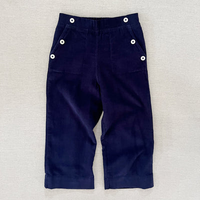 Baby & Kids Cotton Remy Corduroy Pants - Navy