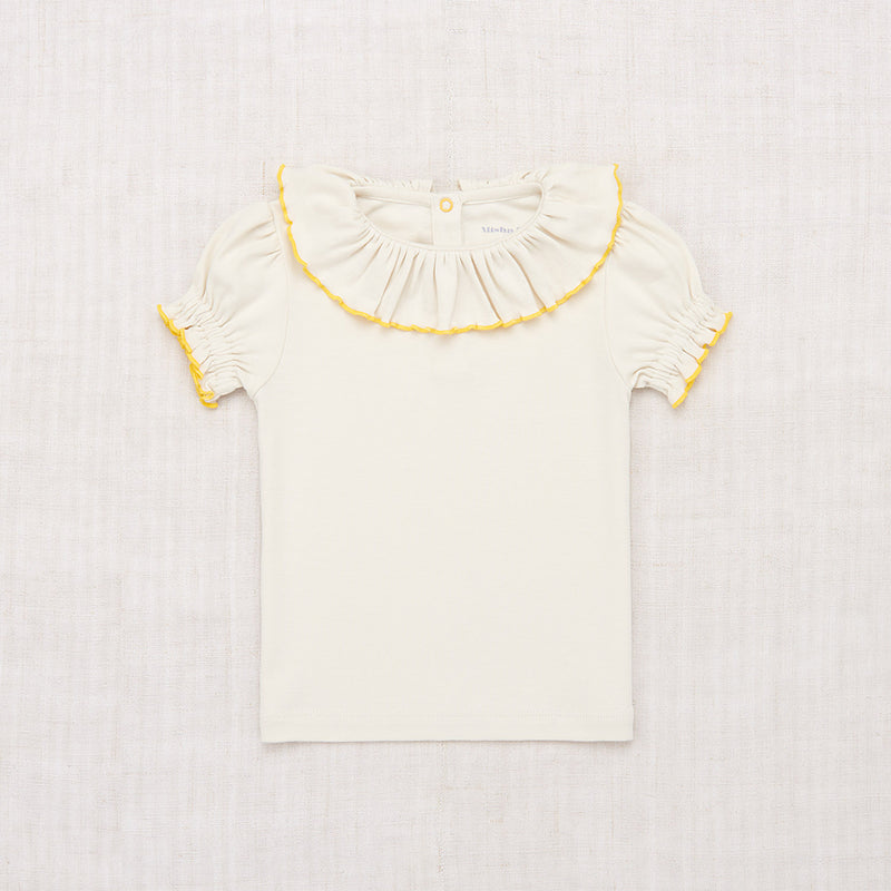 Baby & Kids Pima Cotton Balloon Sleeve Paloma Tee - Marzipan