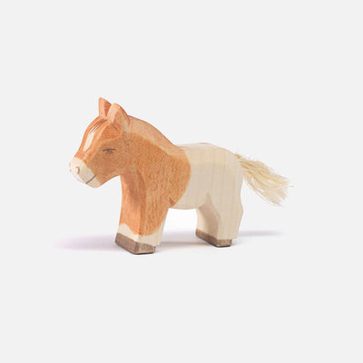 Handcrafted Wooden Shetland Colt