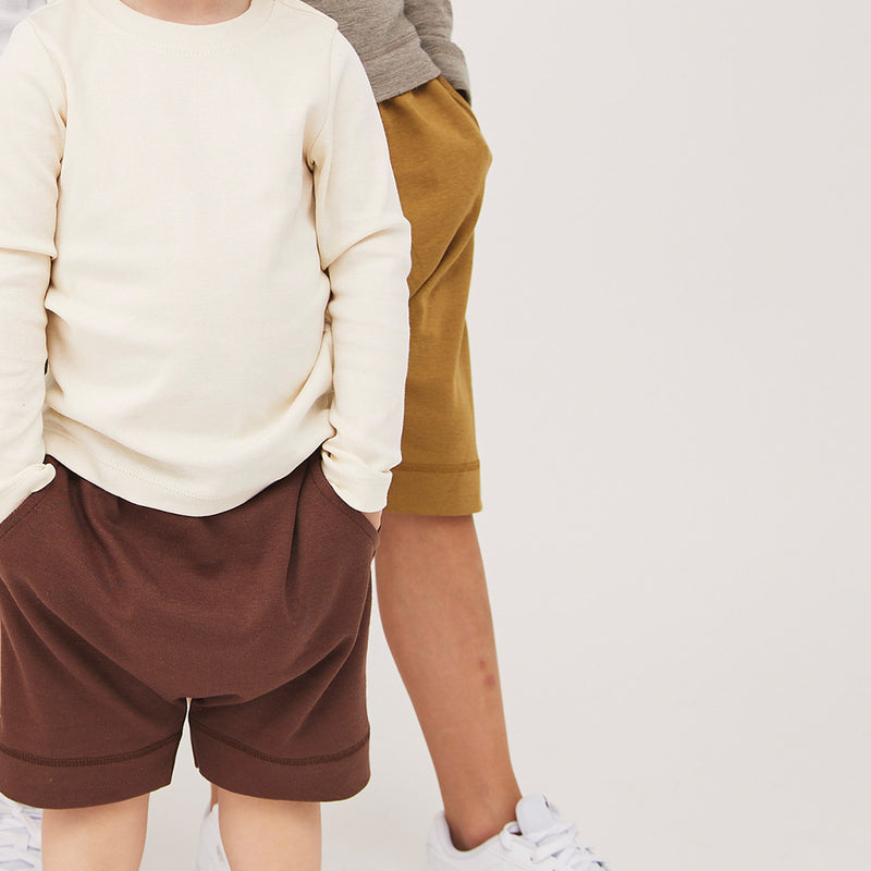 Cotton Oscar Bermuda Shorts - Chestnut