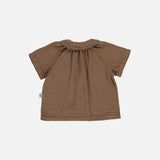Cotton Ancolie Blouse - Toffee