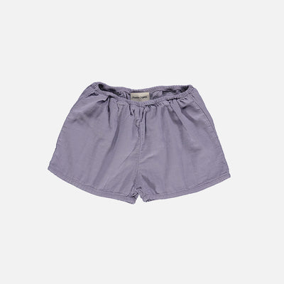 Cotton Cardamome Shorts - Lavendar Aura