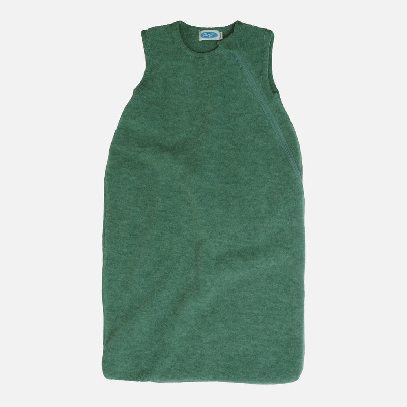 Merino Wool Fleece Sleeveless Sleeping Bag - Sage