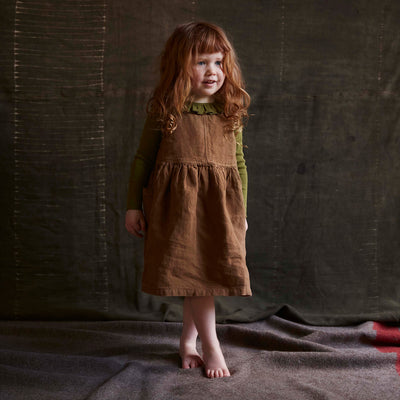 Aspen Dress - Linen - Hazelnut