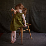 Aspen Dress - Linen - Olive