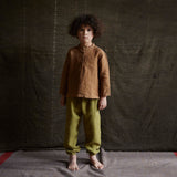 Linden Trousers - Linen - Olive