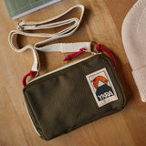 Cotton Canvas Travel Case Bag - Khaki