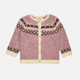 Baby & Kids Alpaca Mountain Cardigan - Rose