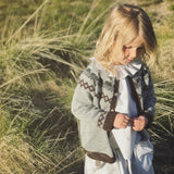 Baby & Kids Alpaca Mountain Cardigan - Grey