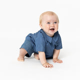 Baby & Kids Cotton Friend Shirt - Soft Denim